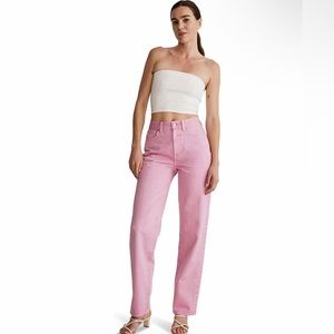 NWT Madewell Baggy Straight Jeans: Garment Dyed Edition